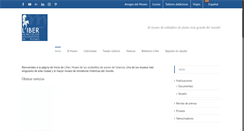 Desktop Screenshot of museoliber.org